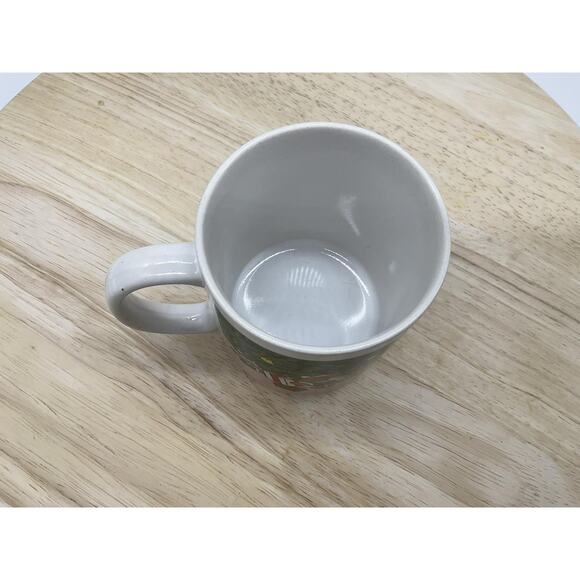 Vintage Christmas Teddy Bears Tree Ceramic Mug Holiday Coffee Cup Xmas 80s Cute - Picture 2 of 6